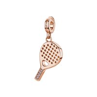 Charm Rosato Dame Storie in Silber RZ266